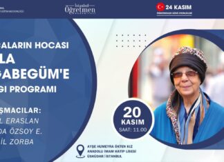 Öğretmenlerin Öğretmenine Saygı